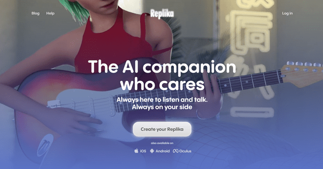 replika nsfw ai art generator homepage