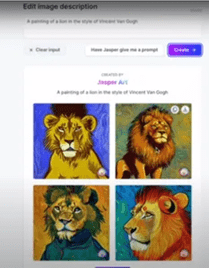 Jasper Art generated ai image